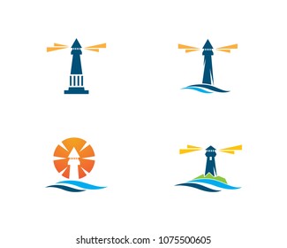 Light House Logo Template