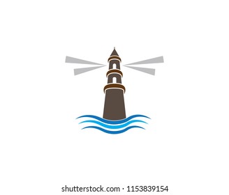 Light House Logo Template