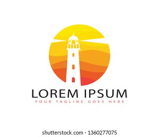 Light House Logo Template