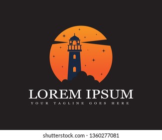 Light House Logo Template