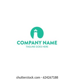 Light House Logo Template