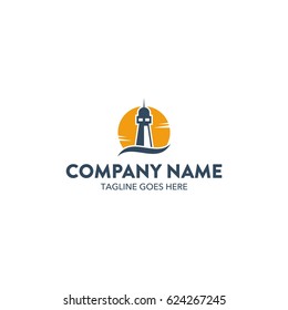 Light House Logo Template