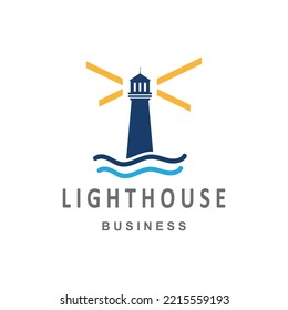 Light House Logo Template icon vector illustration 