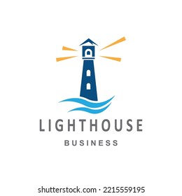 Light House Logo Template icon vector illustration 