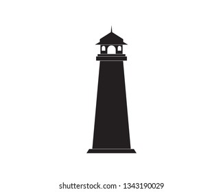 Light House Logo Template Illustration