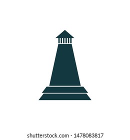 Light house logo template vector icon design