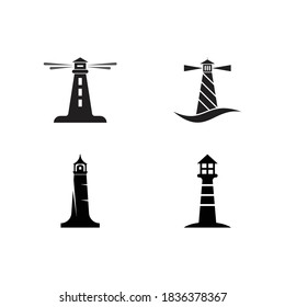Light House Logo Template vector illustration design