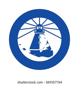 light house logo vector. svg