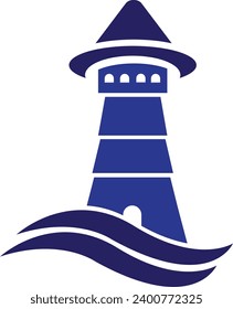 light house modern logo design