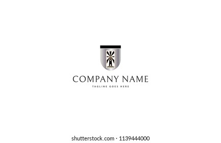 Light House shield vector image