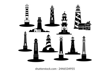 Light house SVG,, Gift boxes Silhouette, Gift boxes Cut File, Gift boxes cutting files, printable design, Clipart, svg