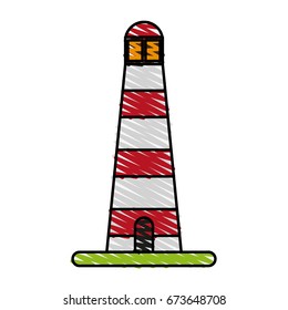 light house vector illustration