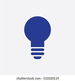 Light icon design idea symbol