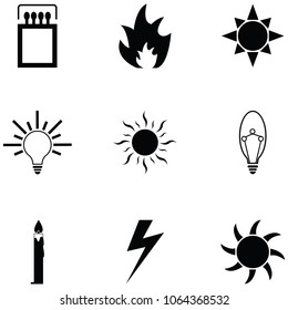 light icon set