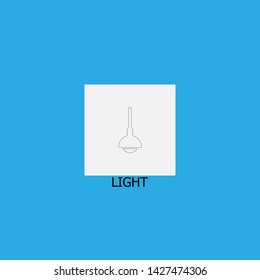 light icon sign signifier vector