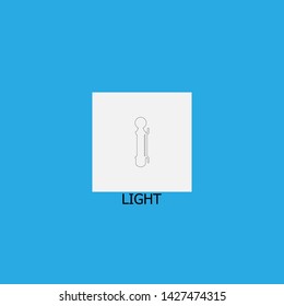 light icon sign signifier vector