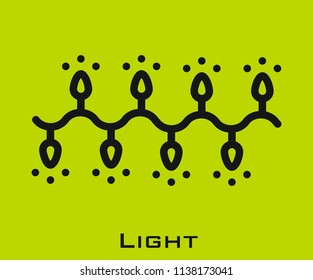 Light icon signs