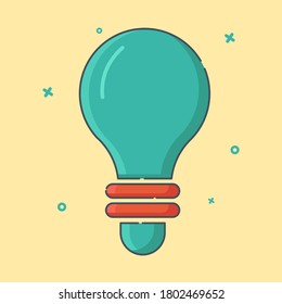 light icon vector illustration, can be used as an icon on a website or something else.