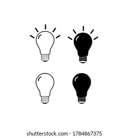 light icon vector illustration logo template 