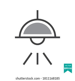 Light icon vector. Movie & Video Icon Concept. Eps10 vector illustration.