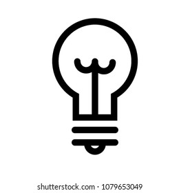 light icon vector pictogram sign mark 