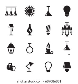 light icons set