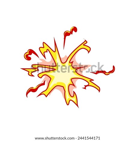 light impact vfx cartoon. lightning power, electric blue, fx smoke light impact vfx sign. isolated symbol vector illustration