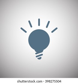 Light lamp Icon Vector.