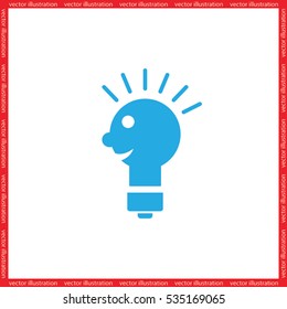 Light lamp Icon Vector