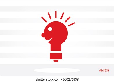 Light lamp Icon Vector