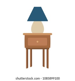 Light lamp on desk