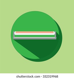 Light lamp sign icon