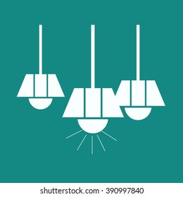 Light lamp sign icon. Idea symbol