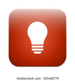 Light lamp sign icon. Idea symbol