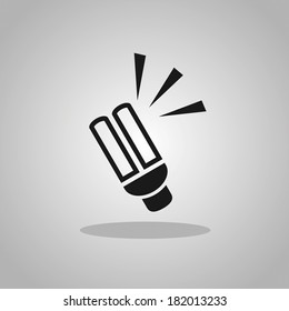 Light lamps icon