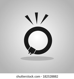 Light lamps icon
