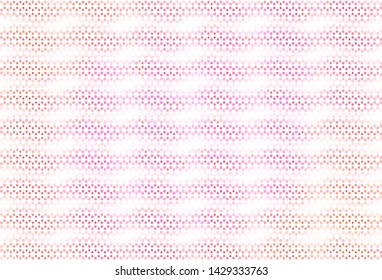 Light layout with circle shapes. Abstract illustration with colored bubbles in nature style. Pattern for futuristic ad, booklets.