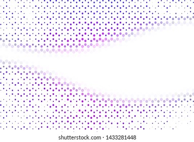 Light layout with circle shapes. Beautiful colored illustration with blurred circles in nature style. Pattern for textures of wallpapers.