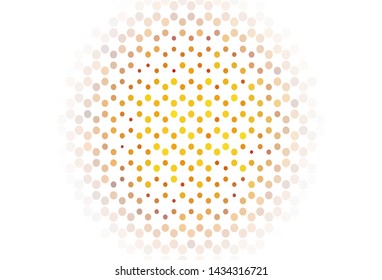 Light layout with circle shapes. Blurred decorative design in abstract style with bubbles. Design for poster, banner of websites.