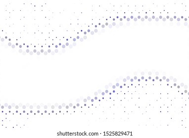 Light layout with circle shapes. Blurred decorative design in abstract style with bubbles. Pattern for textures of wallpapers.