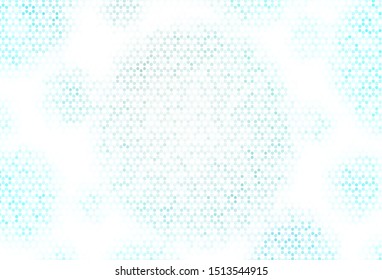 Light layout with circle shapes. Glitter abstract illustration with blurred drops of rain. Design for your business advert.