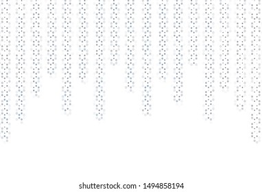 Light layout with circle shapes. Illustration with set of shining colorful abstract circles. New template for your brand book.