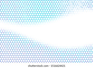 Light layout with circle shapes. Illustration with set of shining colorful abstract circles. Design for your business advert.