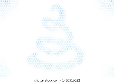 Light layout with circle shapes. Modern abstract illustration with colorful water drops. Pattern for beautiful websites.