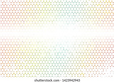 Light layout with circle shapes. Modern abstract illustration with colorful water drops. Pattern for textures of wallpapers.