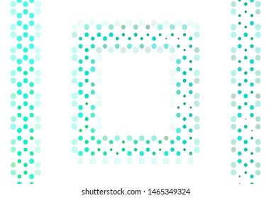 Light layout with circle shapes. Modern abstract illustration with colorful water drops. Pattern for ads, leaflets.