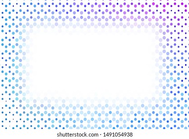 Light layout with circle shapes. Modern abstract illustration with colorful water drops. Pattern for textures of wallpapers.