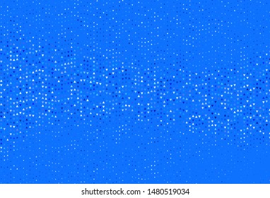 Light layout with lines, triangles. Decorative design in abstract style with triangles. Pattern for commercials.