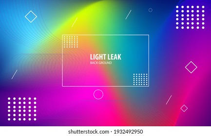 Light leak abstract background with the mesh tool.
