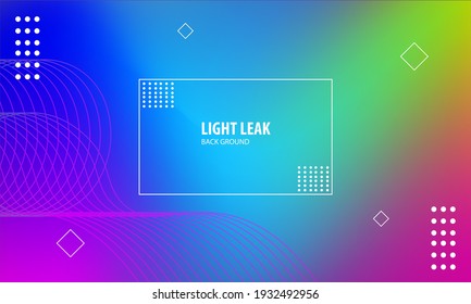 Light leak abstract background and the mesh tool 